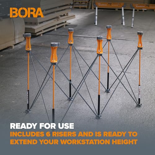 Bora CA0506 Centipede 6 Piece Risers Set, Orange by BORA - Image 4