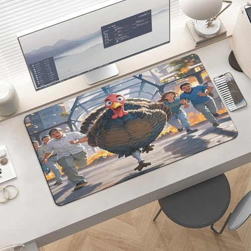 Mouse Pad Grande de Goma Antideslizante 30x60 cm miniatura 6