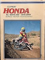 Honda Xl Xr75 100 1975 1995 0892876417 Book Cover