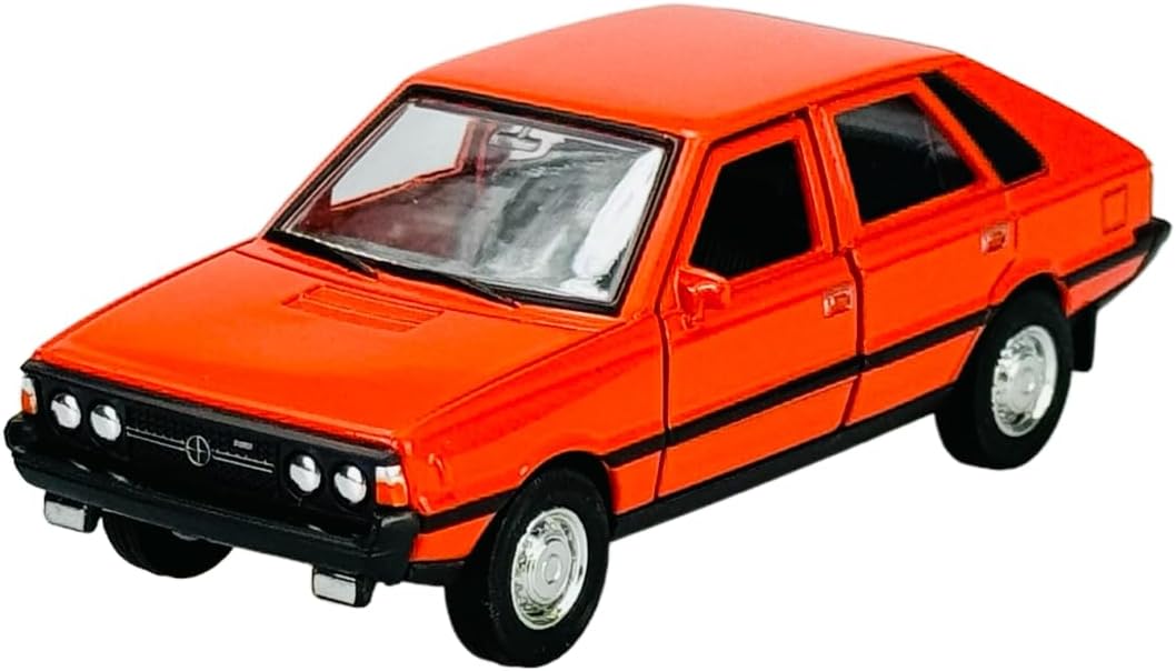Welly model samochodu kompatybilny z FSO Polonez 1500 MR 78 Borewicz pomarańczowy 1 34-1 39 metalowy model samochodu odlew w pudełku 43841