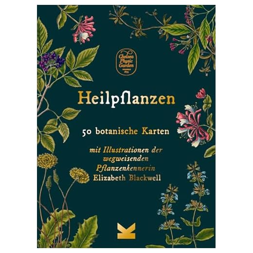 Heilpflanzen: 50 botanische Karten