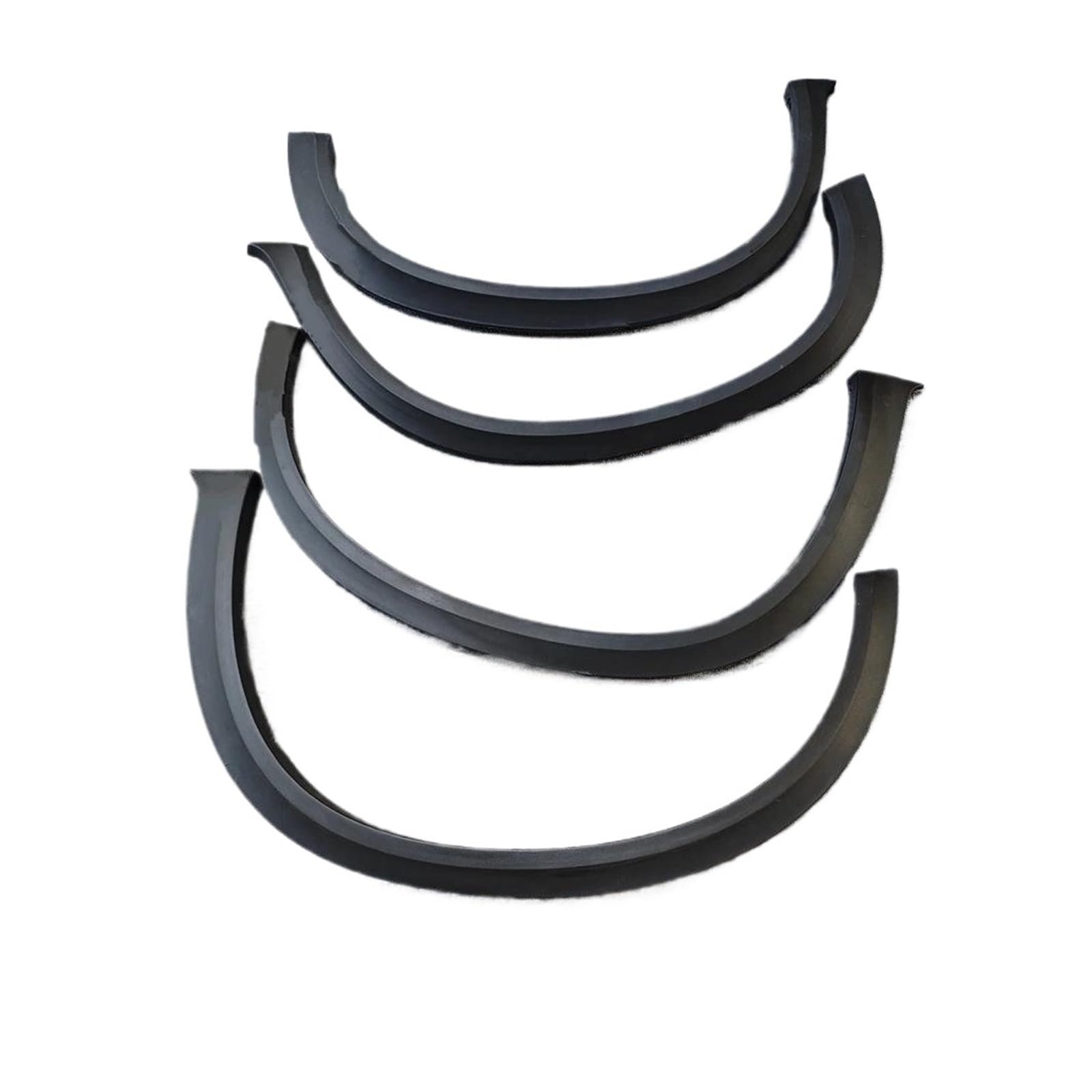 Cejas para ruedas de X5 E70 2007-2013: soluciona las salpicaduras con guardabarros negros 4