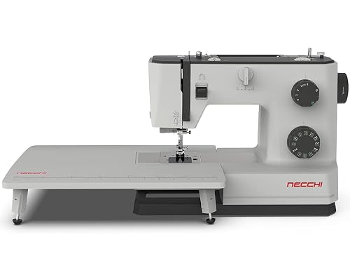 Necchi Q132A Machine à coudre, intérieur en aluminium moulé sous