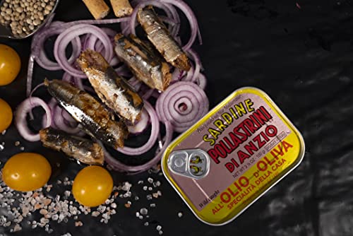 Seafood Aficionado Sardine Selections | 4 Pack Variety | Nuri, Ortiz, Pollastrini and Angelo Parodi Sardines Imported From Portugal, Spain and Italy - Thumbnail 6