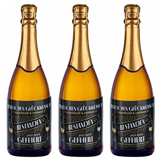 Flaschenetikett "Bestanden" Flaschen-Aufkleber für bestandene Prüfung, 3er Set Flaschen Etiketten für Abschluss, Abi, Studium, Führerschein uvm. (Sternchen) 5 Flaschenetikett "Bestanden" Flaschen-Aufkleber für bestandene Prüfung, 3er Set Flaschen Etiketten für Abschluss, Abi, Studium, Führerschein uvm. (Sternchen)