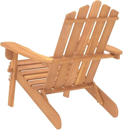 Miniatura 6 de Adirondack Patio Chair for Relaxation, Ergonomic Solid Wood Design, Foldable and Weather-Resistant, for Gardens and Patios