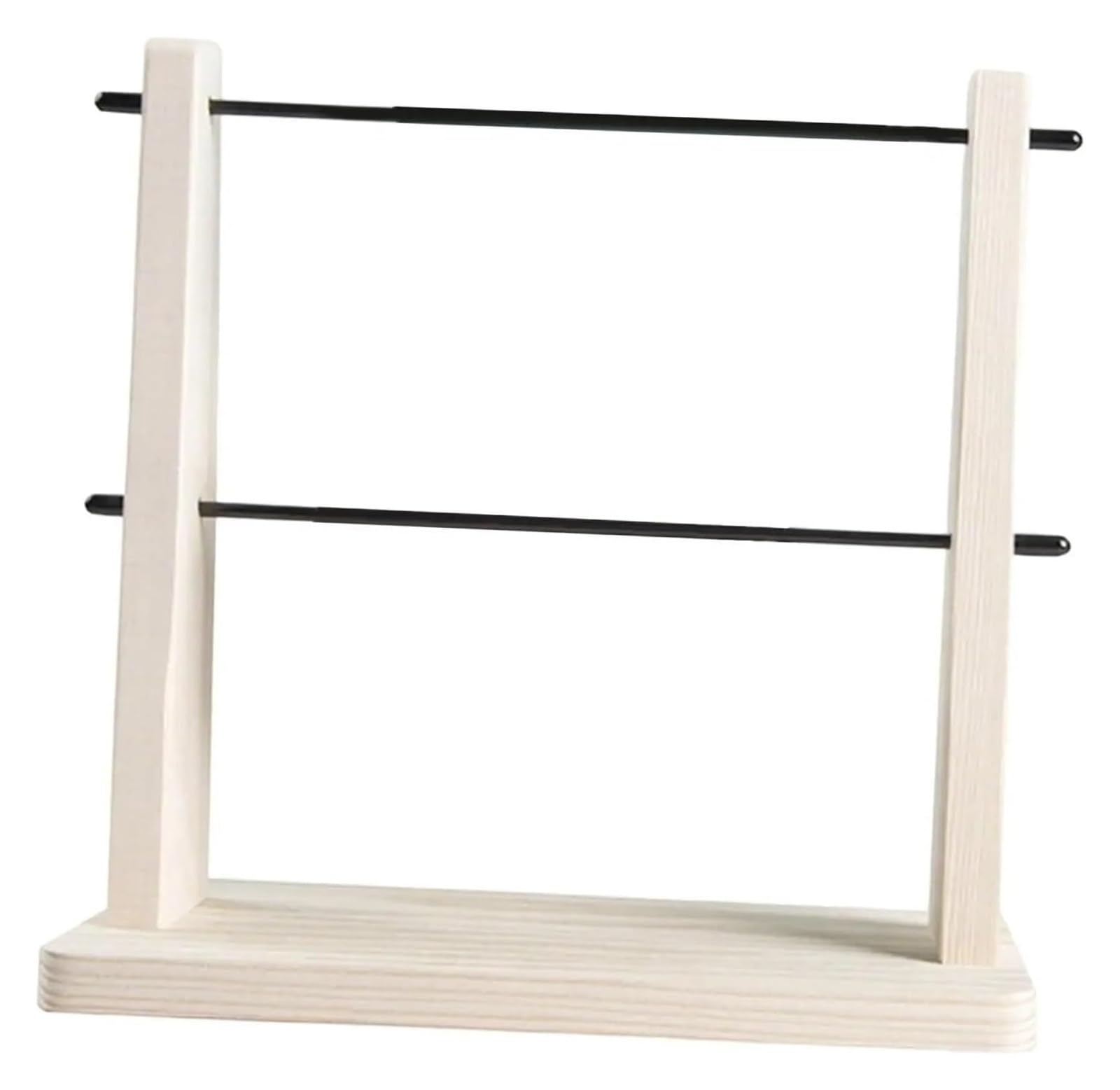 Pzoferlin One Color Yarn Rack Wooden Yarn Spinner, Ball Dispenser, Organizer Revolving Storage Rack For Crocheting