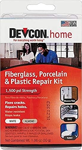 AP Products Devcon Epoxy Bathtub Repair Kit (Almond & White)