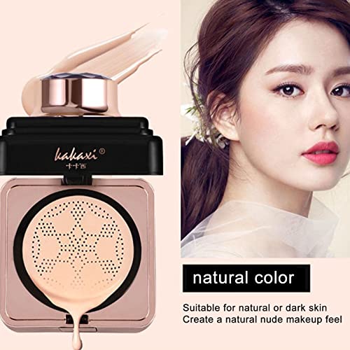 Creme BB Matte - Fundação de cabeça de cogumelo,Corretivo fosco de longa duração Base de maquiagem b