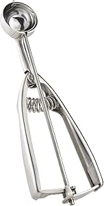 Solula 18/8 Stainless Steel Small Ice Cream Scoop Disher Cookie Scoop Melon Baller
