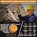 Neoteck Clamp Meter 6000 Counts Clamp Multimeter 800A AC/DC Current&Voltage Multimeter with TRMS Capacitance Continuity Resistance NCV Diode Frequency for Home Electrical,Automobile,Industrial,HVAC