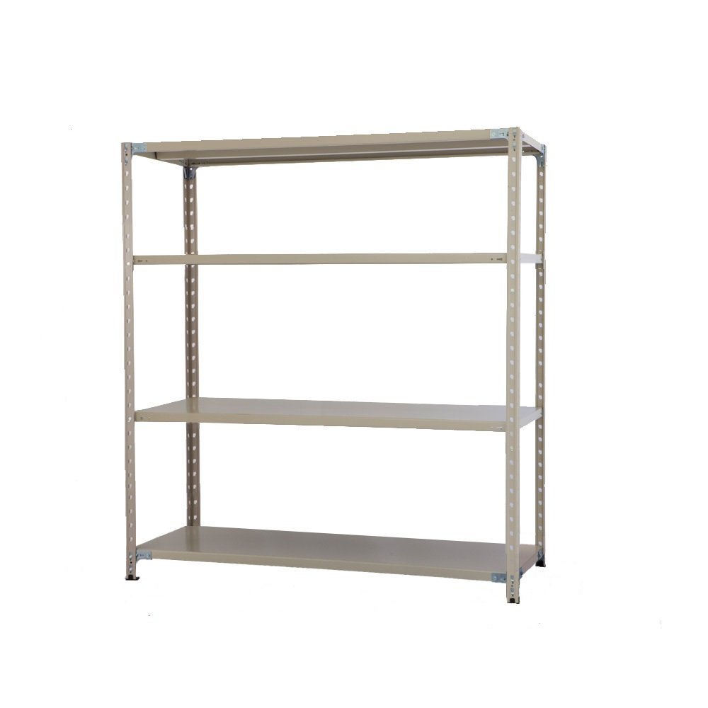 倉庫保管品】バラ売り不可 重量棚 4連 スチールラック 業務用 天地3段