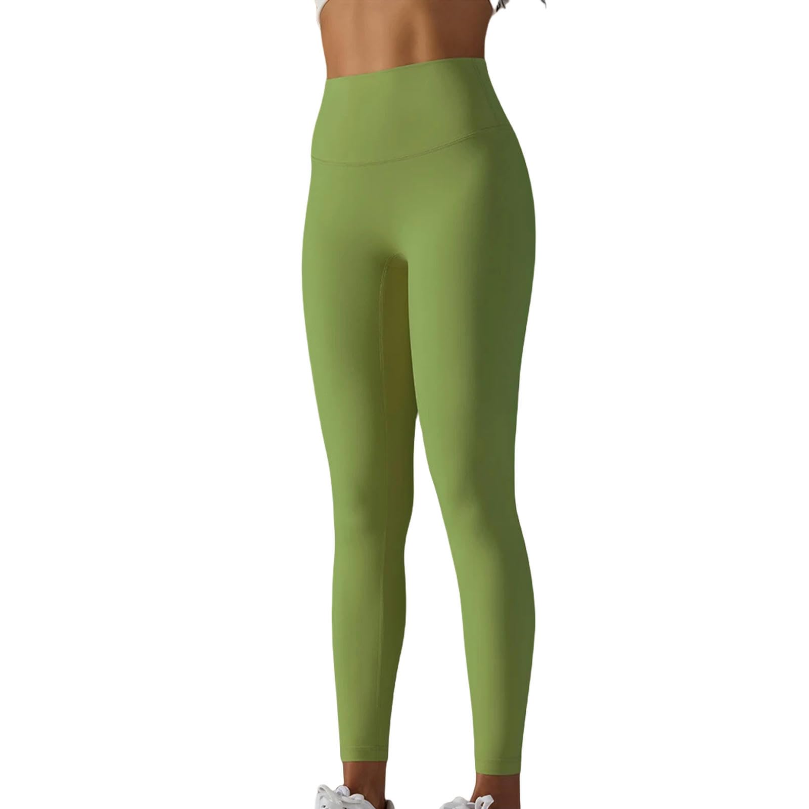 Legginsy dla kobiet UK legginsy do jogi damskie legginsy fitness spodnie rowerowe do biegania oddychające legginsy sportowe wysoka talia - błękitne - S
