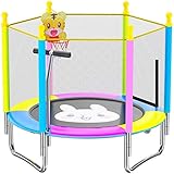 💃 【Trampolín fácil de transportar y almacenar】: este trampolín de interior se puede plegar en un tamaño compacto y se puede almacenar fácilmente sin ocupar espacio. Se puede guardar debajo de la cama, el baúl o el armario. El tamaño plegado y el diseño fácil de montar le permiten llevarlo fácilmente de un lugar a otro