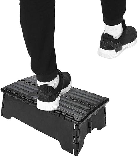 Amazon 折りたたみ踏み台 ステップ台 Lamptti 折り畳み式車の補助はしごスツール ポータブル折りたたみステップアップスツール 車の高さブーストエルダー 収納持ち運び便利 大人と子供 はしごスツール 高齢者 妊娠 収納や移動が簡単 高さ13cm Lamptti 踏み台