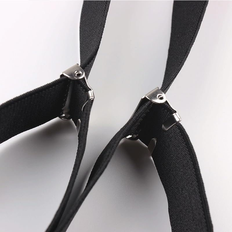 Wider Larger Y-shaped Sling Belt Men Shoulder Strap Trousers Suspenders Polyester Filament