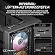 CORSAIR Frame 4000D RS ARGB Modulares Mid-Tower ATX PC-Gehäuse – Hoher Luftstrom, 3X Vorinstallierte RS ARGB-Lüfter, ASUS BTF, MSI Project Zero, Gigabyte Project Stealth – Schwarz