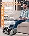 TISSCARE Foot Massager with Heat: FSA HSA Eligible Shiatsu Foot Massager for Plantar Fasciitis, Neuropathy, Circulation and Pain Relief for Foot Calf Gifts for Women Men