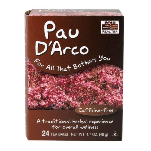 Now Foods, Pau D'Arco Tea, 24 Tea Bags