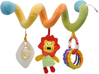 Mufern Berço para bebê infantil carrinho de bebê pendurado carrinho de bebê em espiral assento de carro brinquedo