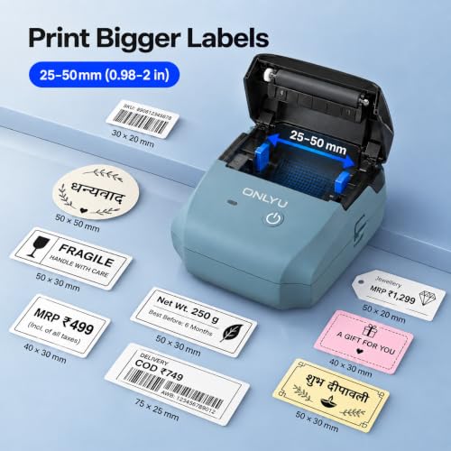 ONLYU Bluetooth Thermal Label Printer - Image 4