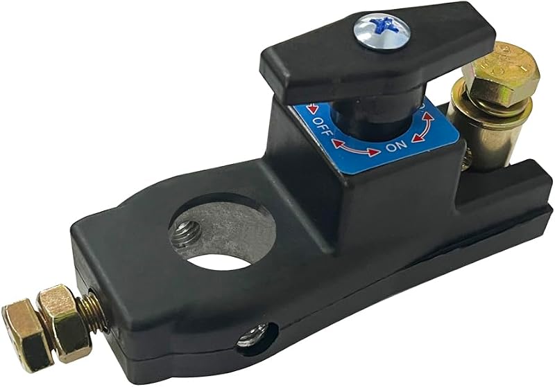 Chave Seccionadora de Bateria KVZVK 12–48 V com Terminais de Cobre para Carro, Barco, RV e Caminhão