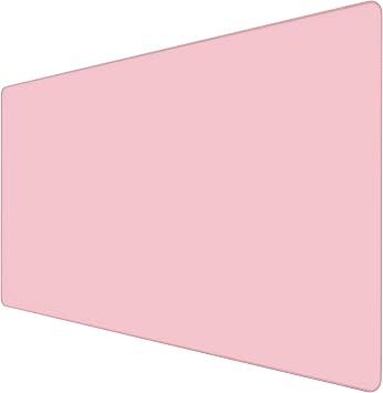 Titanwolf - L Plus Size Mouse Mat 1200 x 600 mm Gaming Mouse Mat Large 120 x 60 cm Table Mat Large Size Improves Precision and Speed L for Logitech Mouse and Keyboard Pink