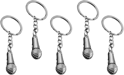 Miniatura 9 de EXCEART Llavero de aleación modelo de 5 piezas, llavero con forma de pistola de agua, regalo para niños, mujeres, hombres, pistola de agua