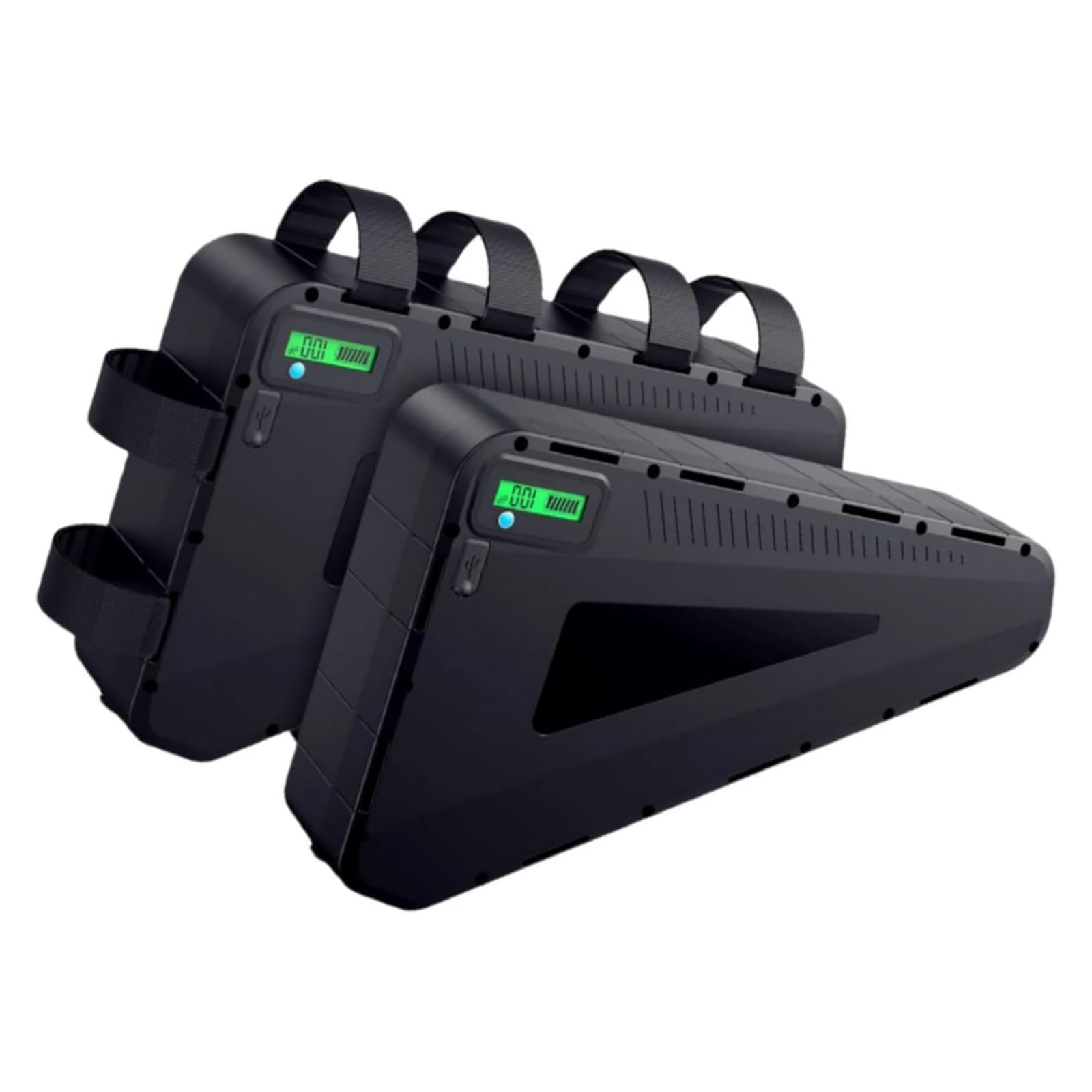 Batería Triangular de Iones de Litio para Bicicletas eléctricas 48 V/52 V 20 Ah. Incluye Cargador. Apta para Motores de Bicicleta eléctrica de 350-2000 W.