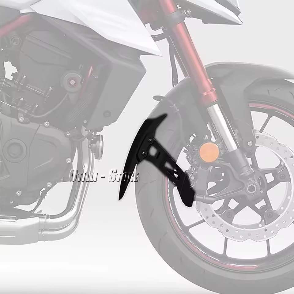 for Honda CB 750 CB750 Hornet 2023 2024 Motorcycle Accessories Front Fender Extension Mudguard Extender Splash Guard Lengthener (Black)