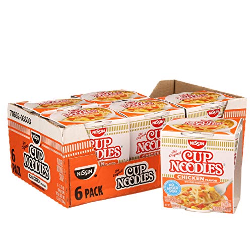 Nissin, Chicken Flavor Cup Noodles, 13.5 Fl Oz #TOP2