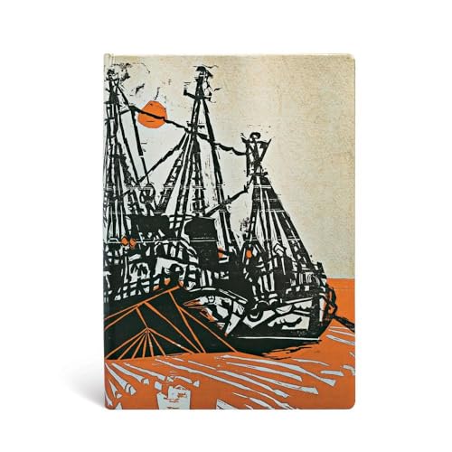 Mooring Midi Lined Hardcover Journal, 144pg, 120GSM by Paperblanks (Alistair Bell Collection)