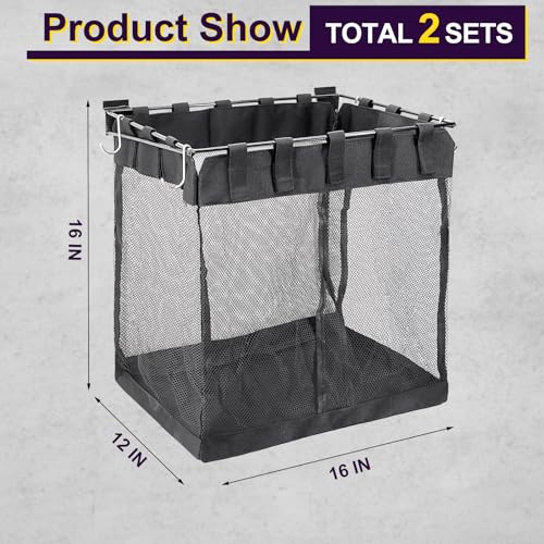 Froidesente CCGL001 Large Mesh Slatwall Baskets 2 Sets thumb #1