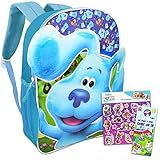 Blue's Clues Backpack Set For Kids ~ 3 Pc Bundle With Blue's Clues School Bag, Cute Animal Stickers, and Door Hanger (Blue's Clues School Supplies).