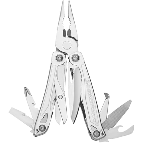 LEATHERMAN, Wingman Multitool with Spring-Action Pliers and Scissors, Stainless Steel
