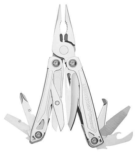 LEATHERMAN, Wingman Multitool with Spring-Action Pliers and Scissors, Stainless Steel