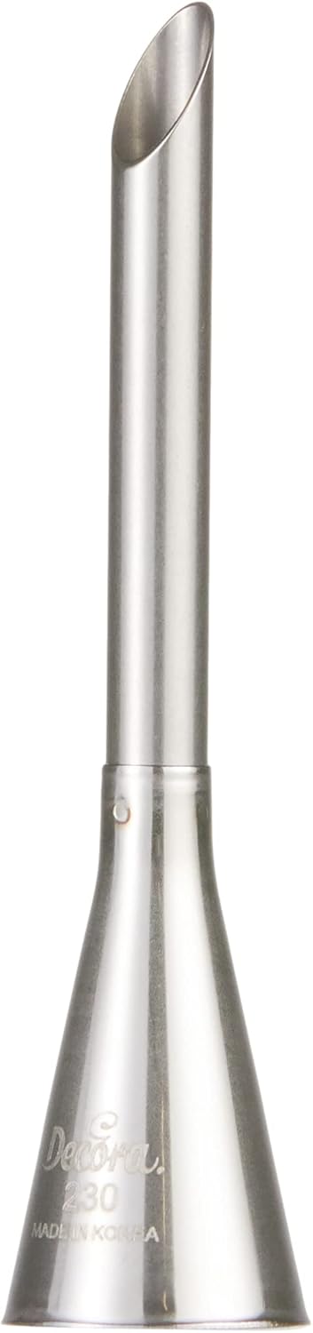 DECORA Blister Nozzle 230, Stainless Steel Silver, 12 x 7 x 3 cm