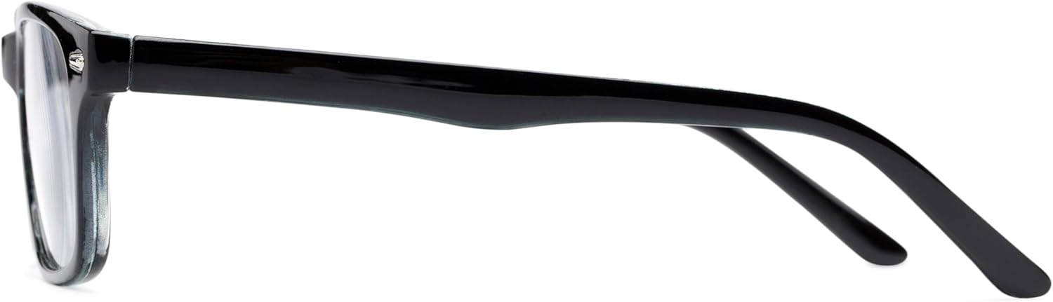 Readers.com Reading Glasses: The Ernest rectangle Style for Men and Women
