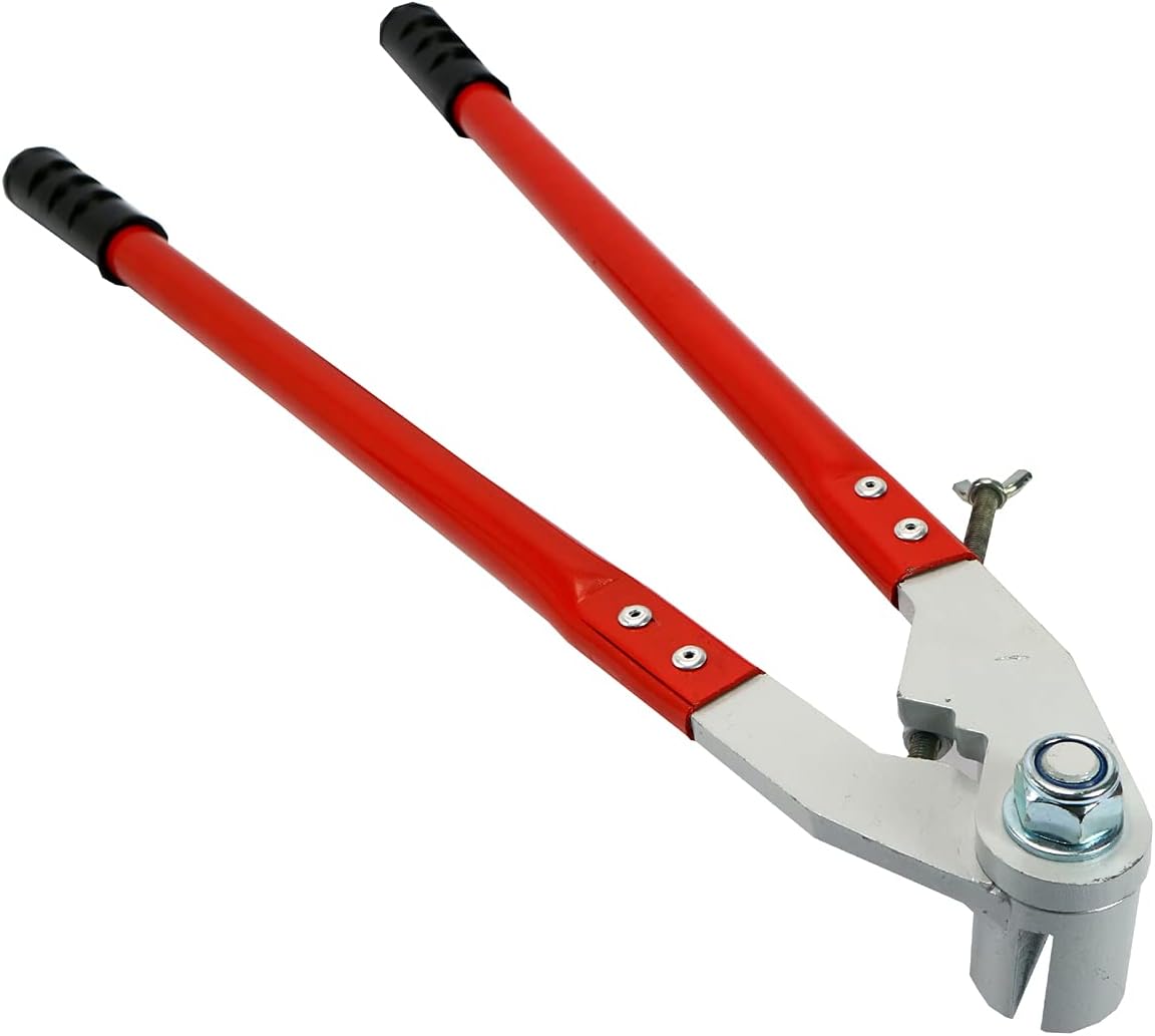 HERO Rinneisenbiegezange 800mm PROFI - Abbiegezange Für Dachrinnenhaken Mit Einstellschraube