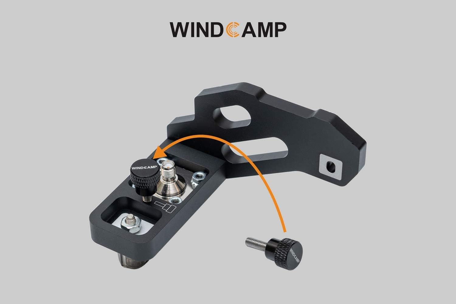 WINDCAMP Quick Release Antenna Support Antenna Bracket for ICOM 705 IC-705