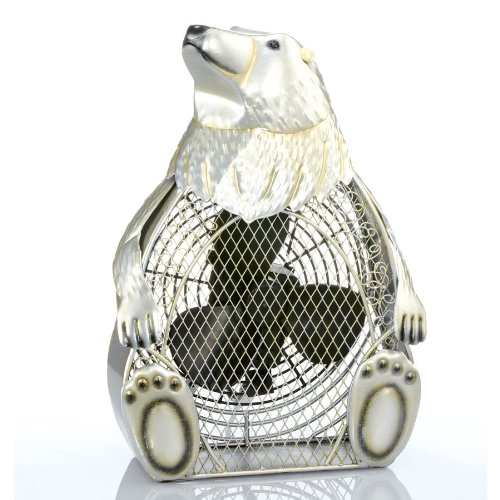 Deco Breeze Polar Bear Figurine Fan #TOP25