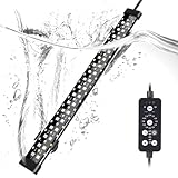 hygger Submersible LED Aquarium Light, 14W 15in...