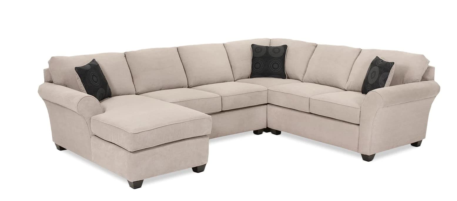 Alyssa 5 Seater L Shaped Sectional Living Room Sofa Set (Left Side,Beige)-image-21