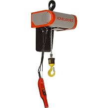 رافعة سلسلة كهربائية من Konecranes Hooked CLX - 1 / 2 Ton - 460 / 3 / 60 V - سرعتان 16/5 FPM - H4 للخدمة الشاقة - سقوط واحد - فرامل ضبط النفس - علبة تروس مشحمة مدى الحياة