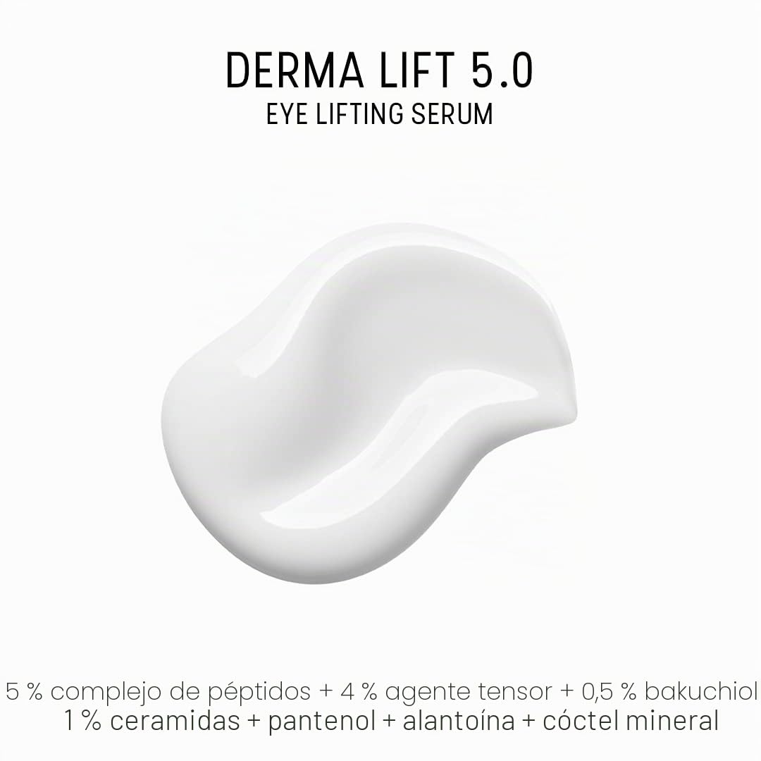 Dermaceutic Derma Lift 5.0 - Potente suero reafirmante - Rejuvenecimiento instantáneo de rostro y contorno de ojos - Suero antienvejecimiento facial - 30 ml