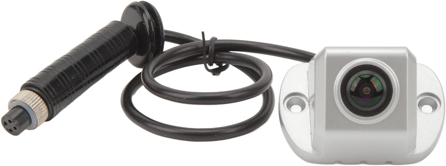 Side View Camera, Night Vision 4 Pin Reverse Rear View Camera IP68 Car Door Blind Spot Side View Camera for RV Van Truck Bus (1080P)