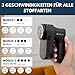 WiredLux Fusselrasierer elektrisch aufladbar für Kleidung – Fusselentferner & Pilling-Rasierer mit 3 Geschwindigkeiten, LED-Display, USB-Laden – tragbarer Entfussler mit Doppelschutz