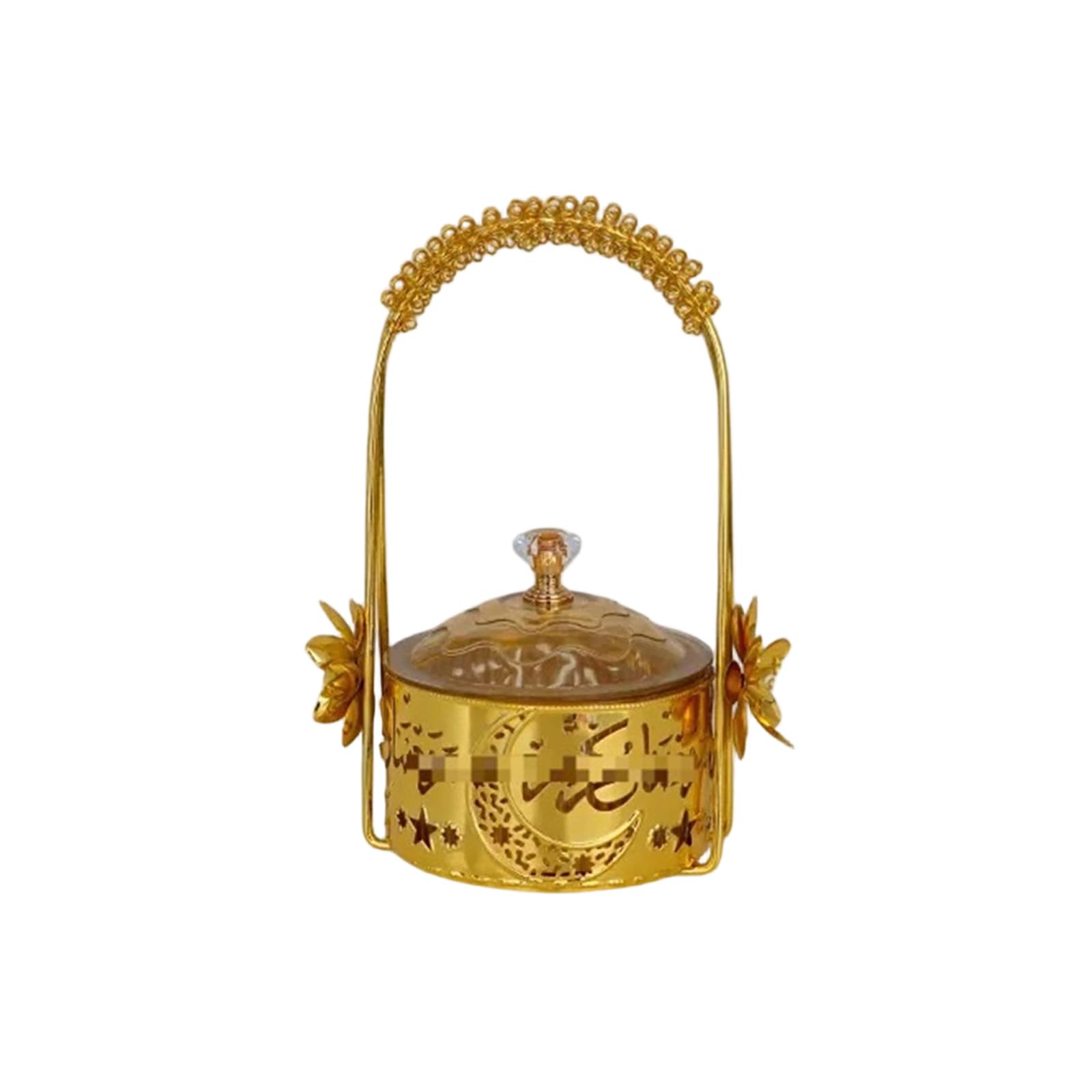 hogtnd Electroplated Decorative Dish Kitchen Accents Candy Storage Food Display Elegant Serving Plate Non Slip Serving Tray
