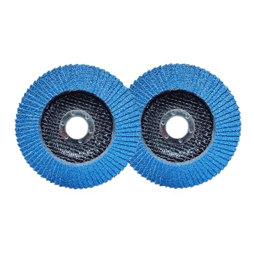 ROZZLOOM Zirconia Flap Discs 4 1/2 for Angle Grinder - 60 Grit Grinding Wheel Sanding Disc with 7/8 Arbor - 4.5 Inch Flap Disc for Wood/Metal/Stainless Steel Sanding