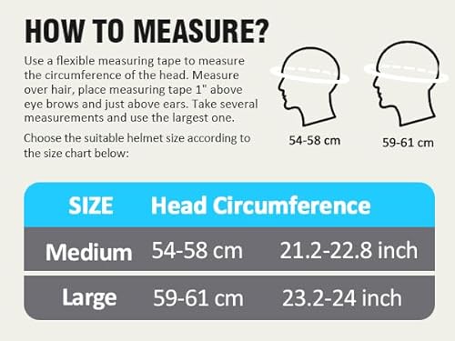 OUWOR Bike Helmet for Adult, Lightweight MTB Helmet with Adjustable Visor for Mountain/Road Cycling, 2 Sizes for Men Women (Blue) - Thumbnail 6